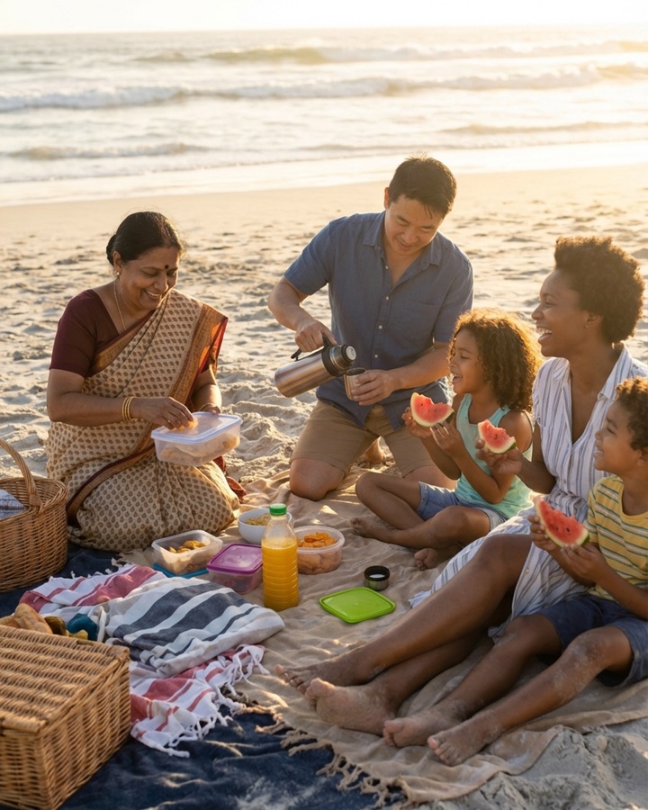 PICNIC AT DUSK